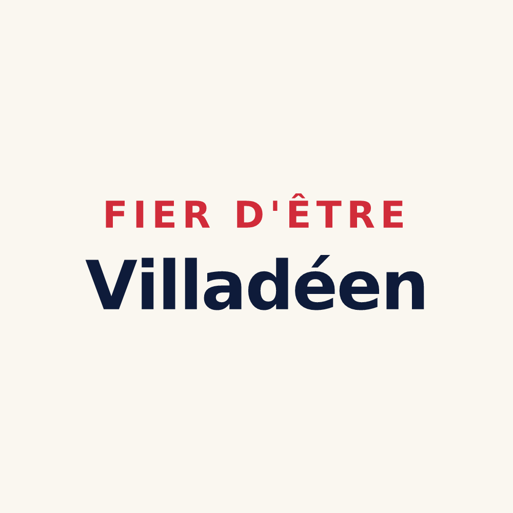 Tasse « Fier d'être Villadéen » — design pour Villedieu