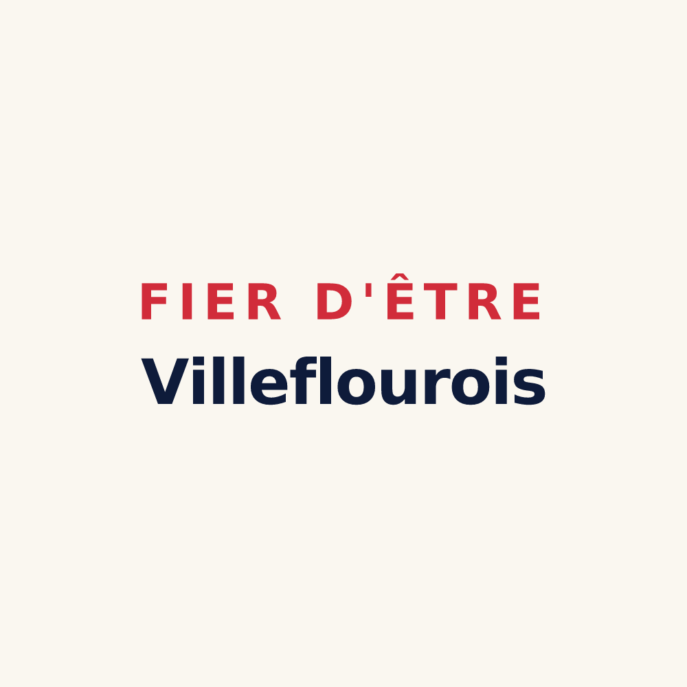 Tasse « Fier d'être Villeflourois » — design pour Villefloure