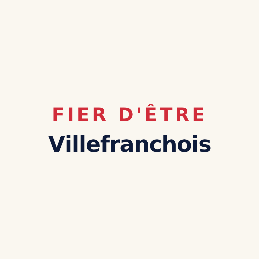 Tasse « Fier d'être Villefranchois » — design pour Villefranche-d'Astarac