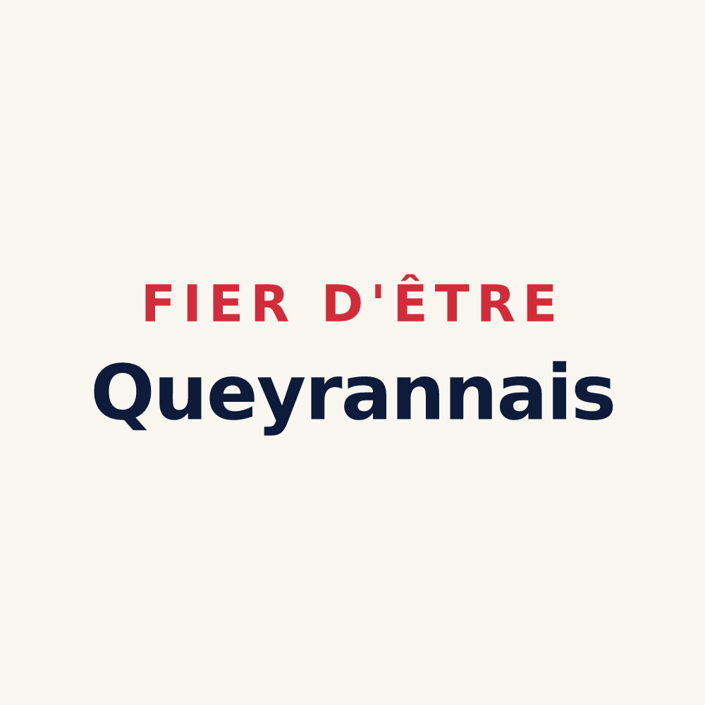 Tasse « Fier d'être Queyrannais » — design pour Villefranche-du-Queyran