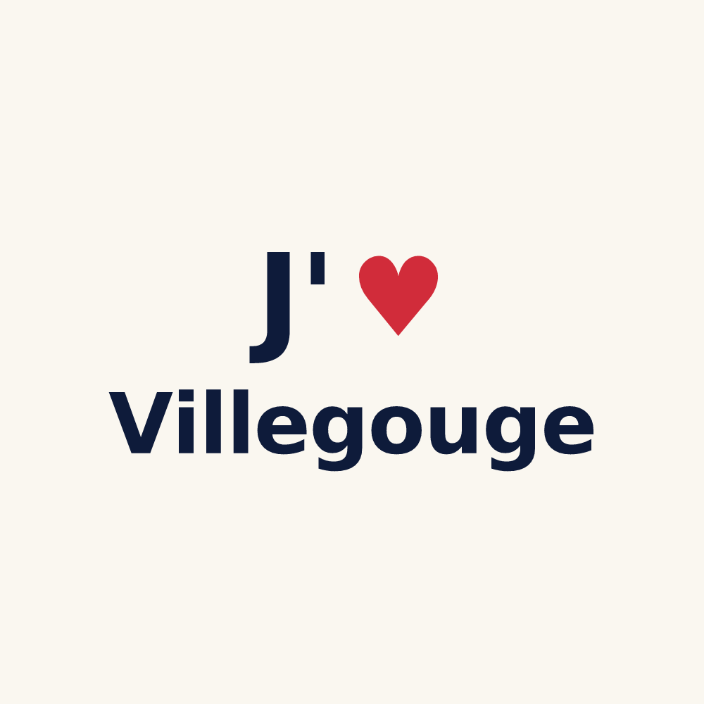 Tasse personnalisée Villegouge — design J'aime Villegouge