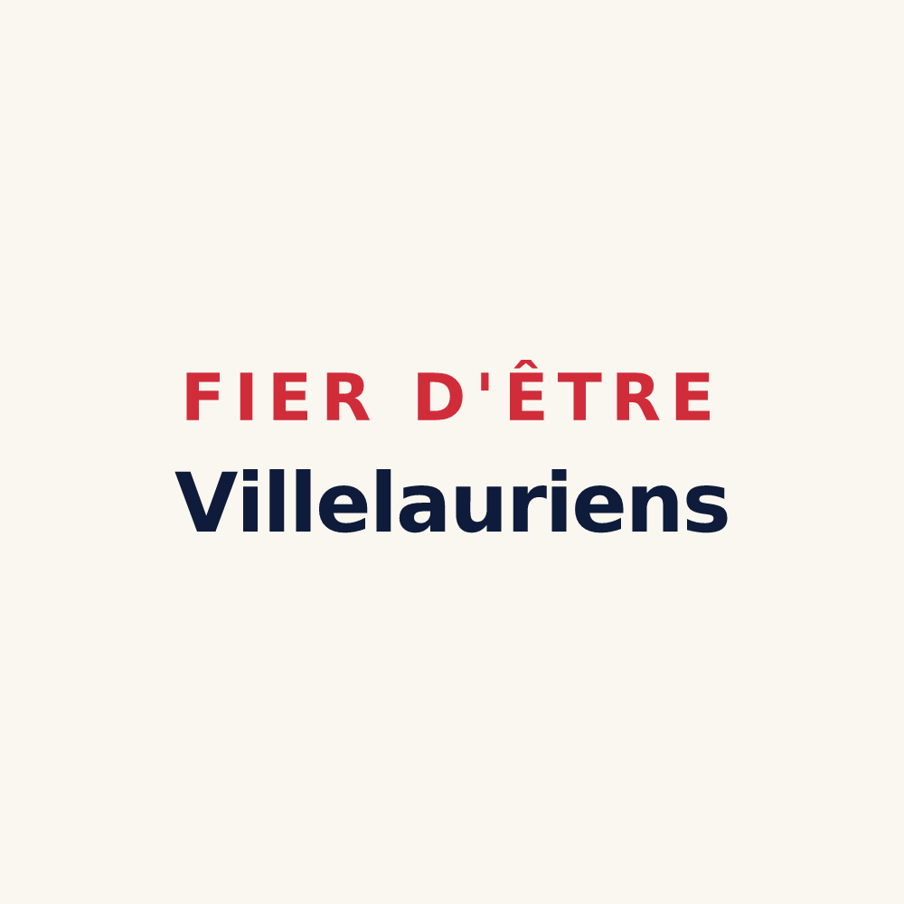 Tasse « Fier d'être Villelauriens » — design pour Villelaure