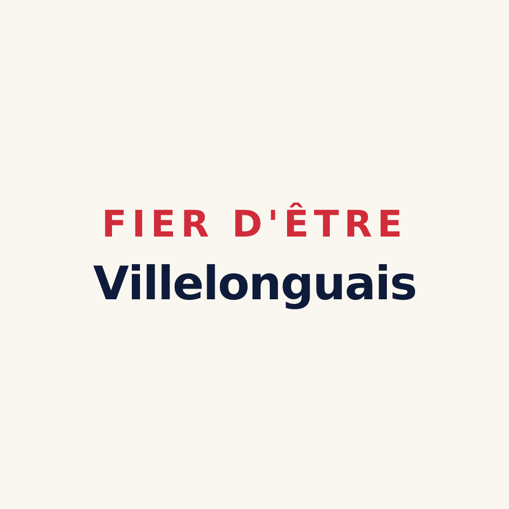 Tasse « Fier d'être Villelonguais » — design pour Villelongue-dels-Monts