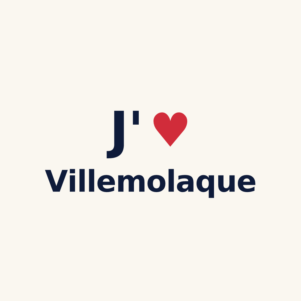 Tasse personnalisée Villemolaque — design J'aime Villemolaque