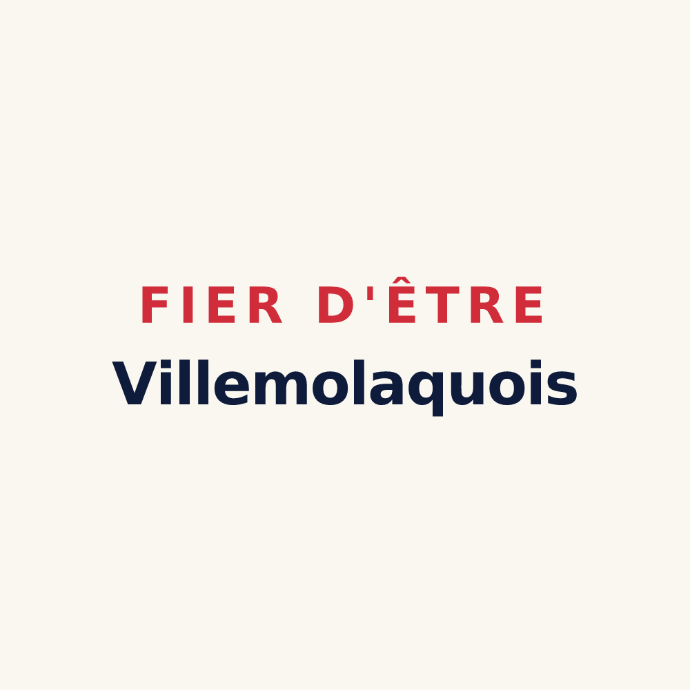 Tasse « Fier d'être Villemolaquois » — design pour Villemolaque