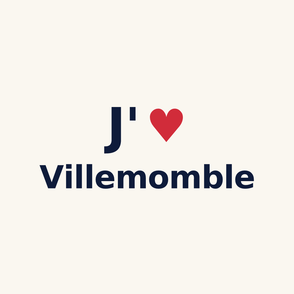 Tasse personnalisée Villemomble — design J'aime Villemomble