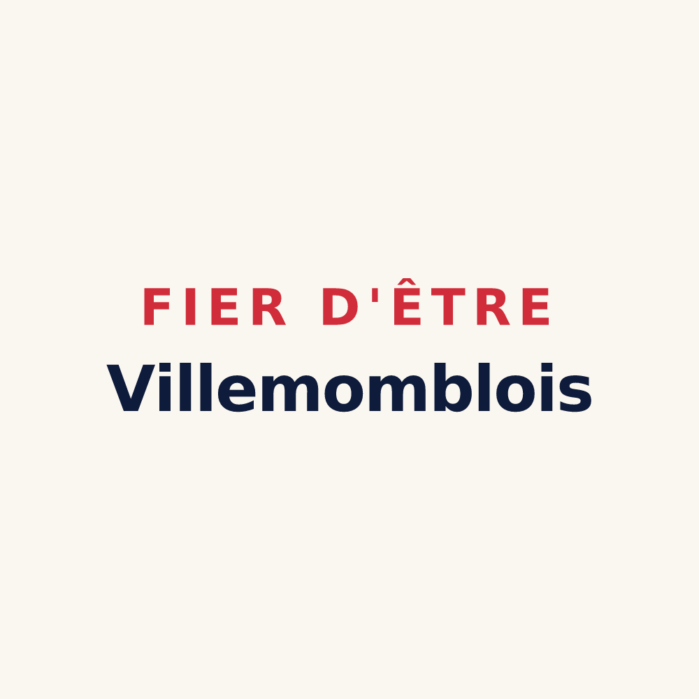 Tasse « Fier d'être Villemomblois » — design pour Villemomble