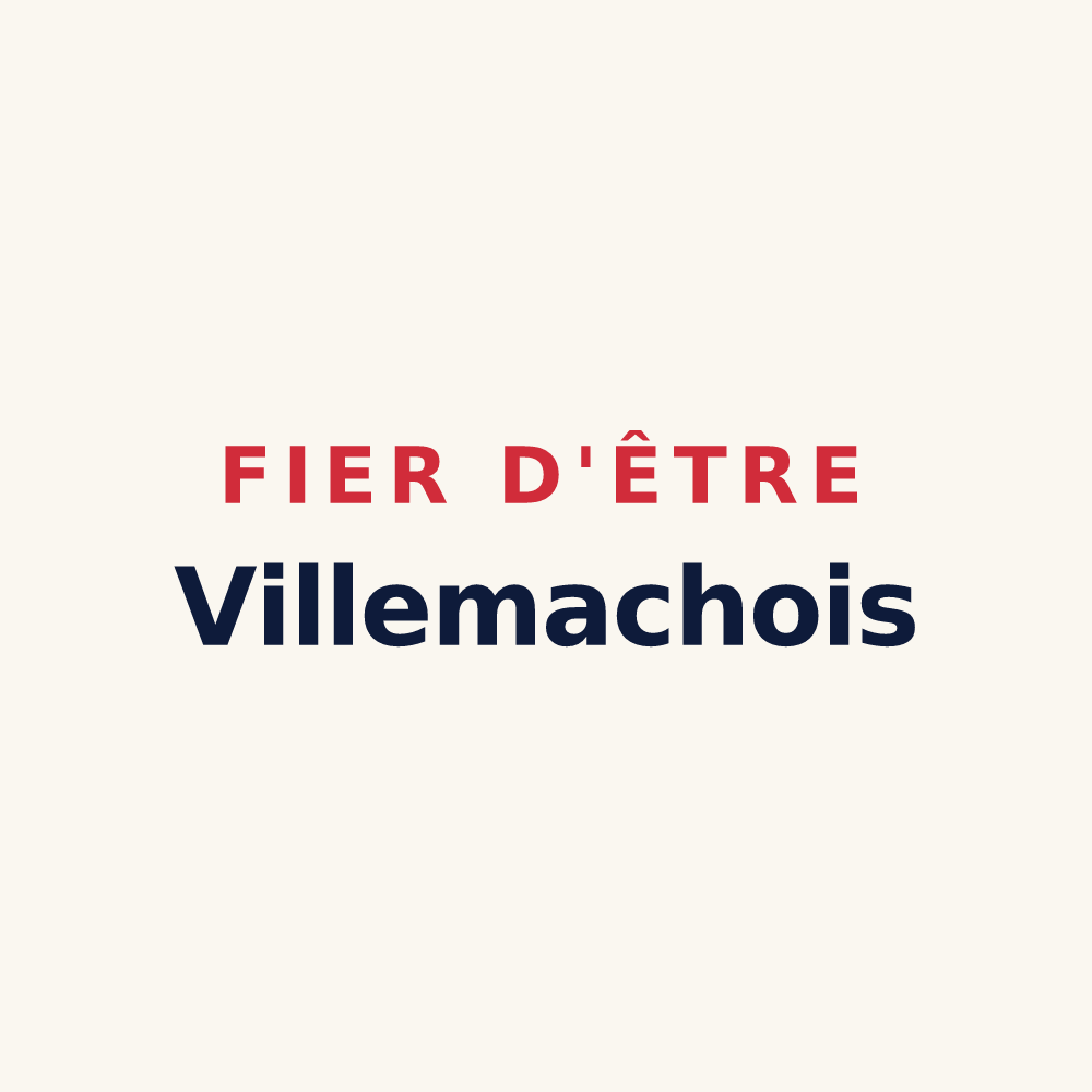 Tasse « Fier d'être Villemachois » — design pour Villemoustaussou