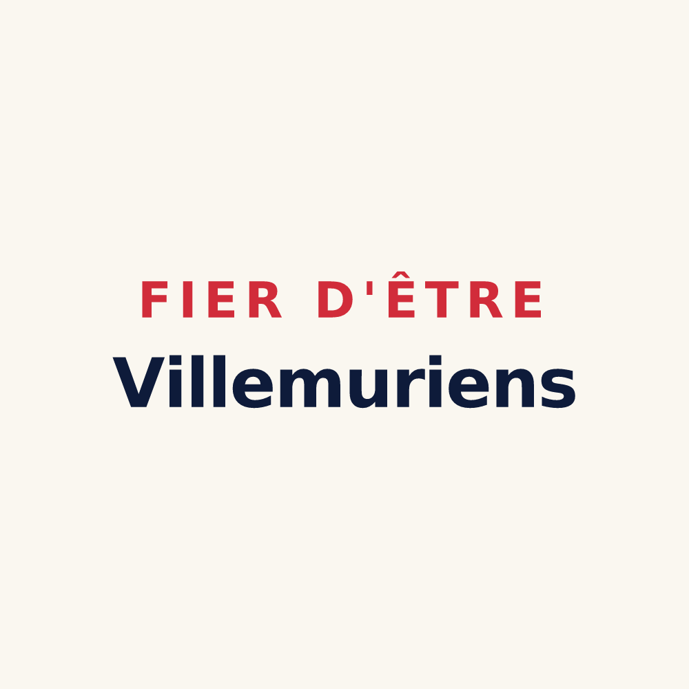 Tasse « Fier d'être Villemuriens » — design pour Villemur