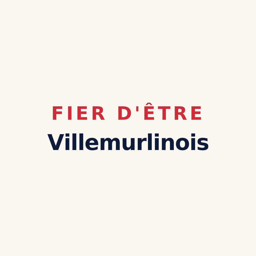 Tasse « Fier d'être Villemurlinois » — design pour Villemurlin