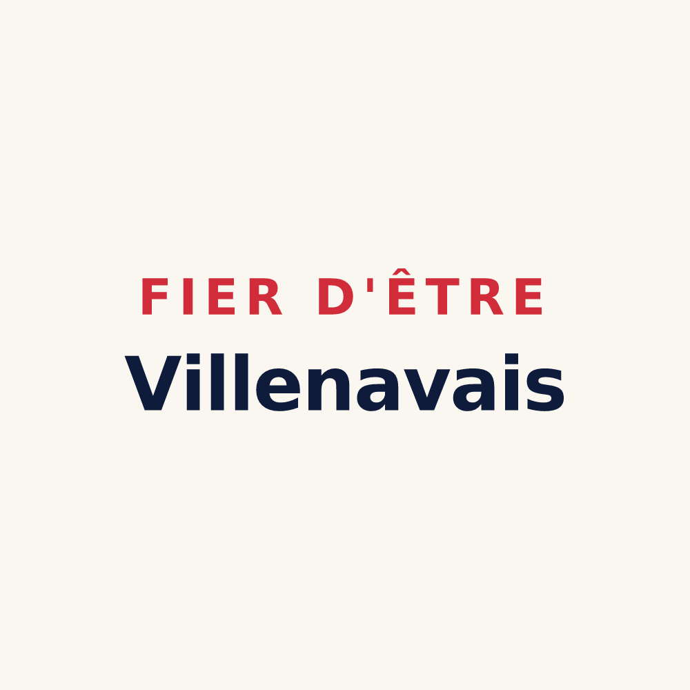 Tasse « Fier d'être Villenavais » — design pour Villenave-d'Ornon