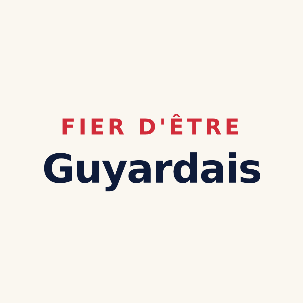 Tasse « Fier d'être Guyardais » — design pour Villeneuve-la-Guyard