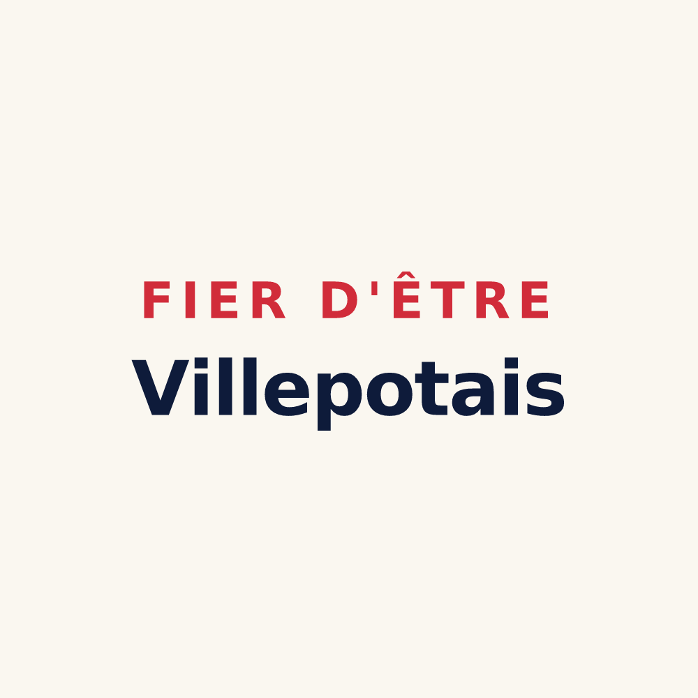 Tasse « Fier d'être Villepotais » — design pour Villepot