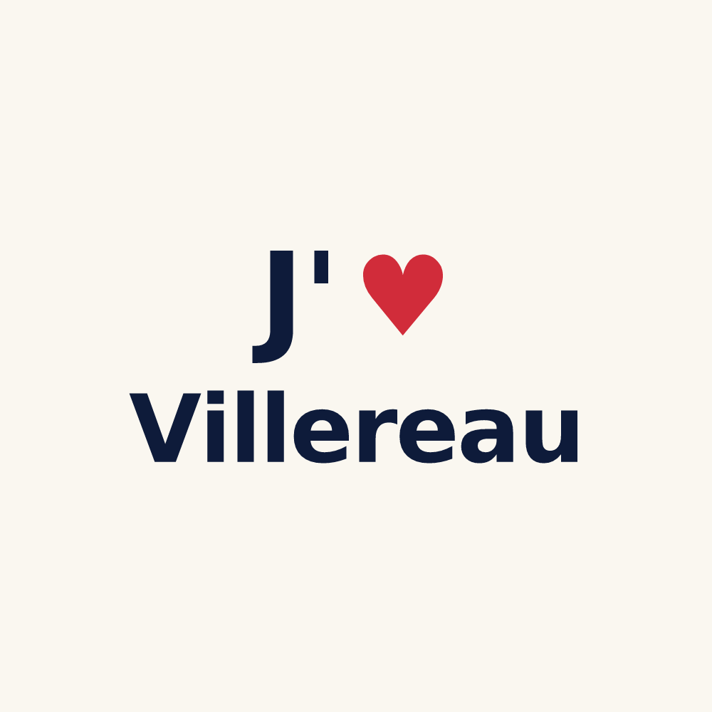 Tasse personnalisée Villereau — design J'aime Villereau
