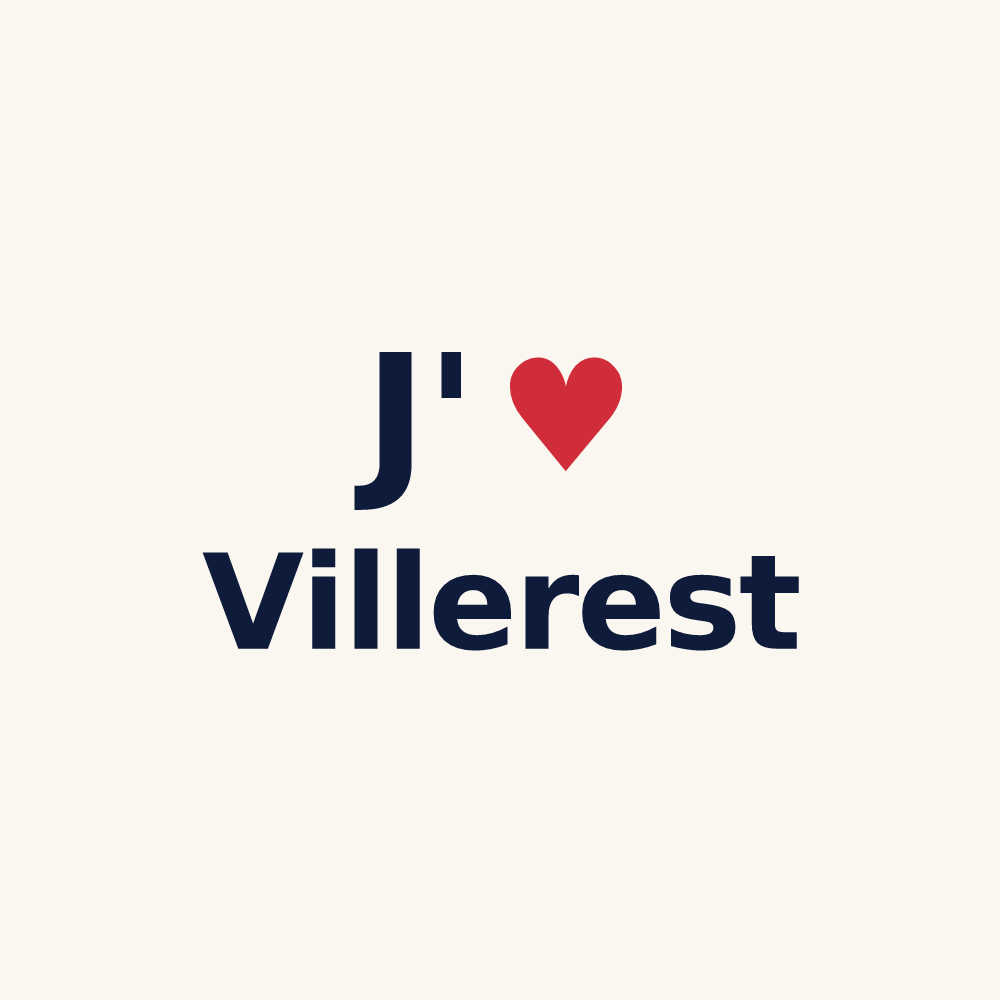 Tasse personnalisée Villerest — design J'aime Villerest