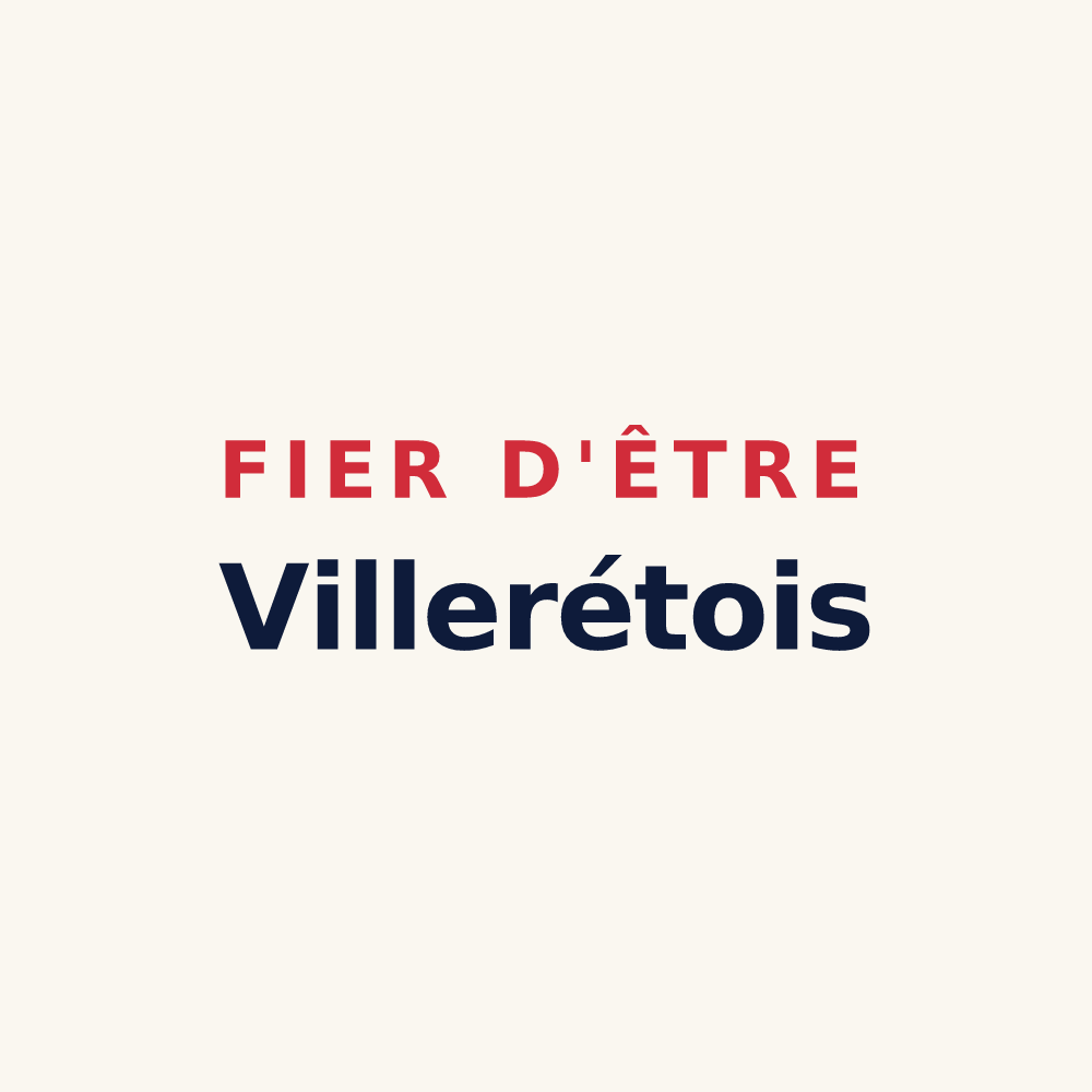 Tasse « Fier d'être Villerétois » — design pour Villeret