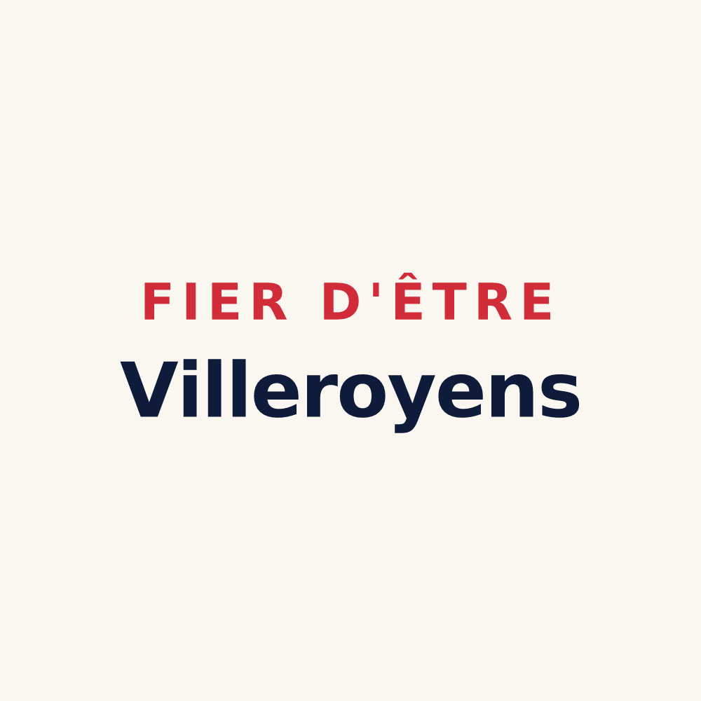 Tasse « Fier d'être Villeroyens » — design pour Villeroy