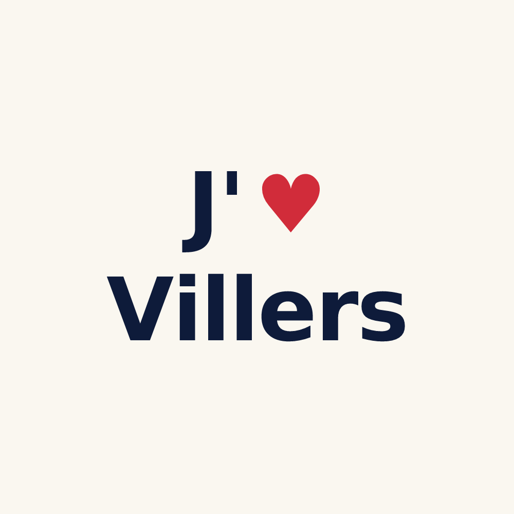 Tasse personnalisée Villers — design J'aime Villers