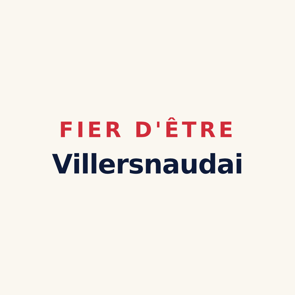 Tasse « Fier d'être Villersnaudai » — design pour Villers-aux-Nœuds