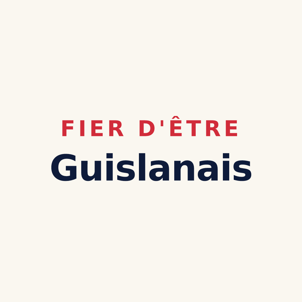 Tasse « Fier d'être Guislanais » — design pour Villers-Guislain