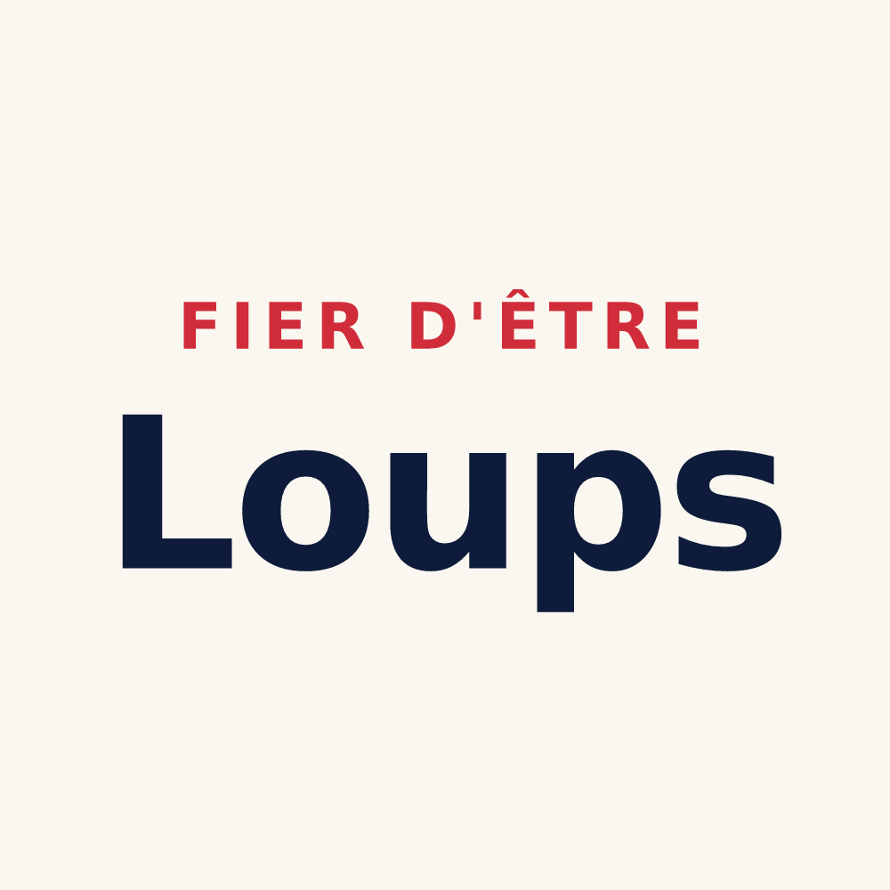 Tasse « Fier d'être Loups » — design pour Villers-le-Tourneur