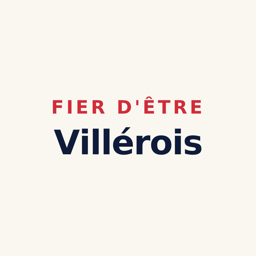 Tasse « Fier d'être Villérois » — design pour Villers-Saint-Christophe