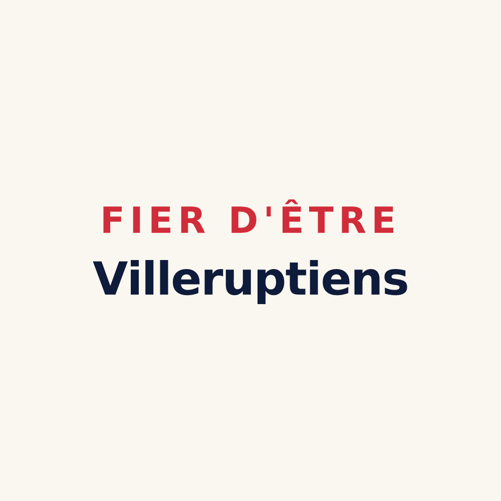 Tasse « Fier d'être Villeruptiens » — design pour Villerupt
