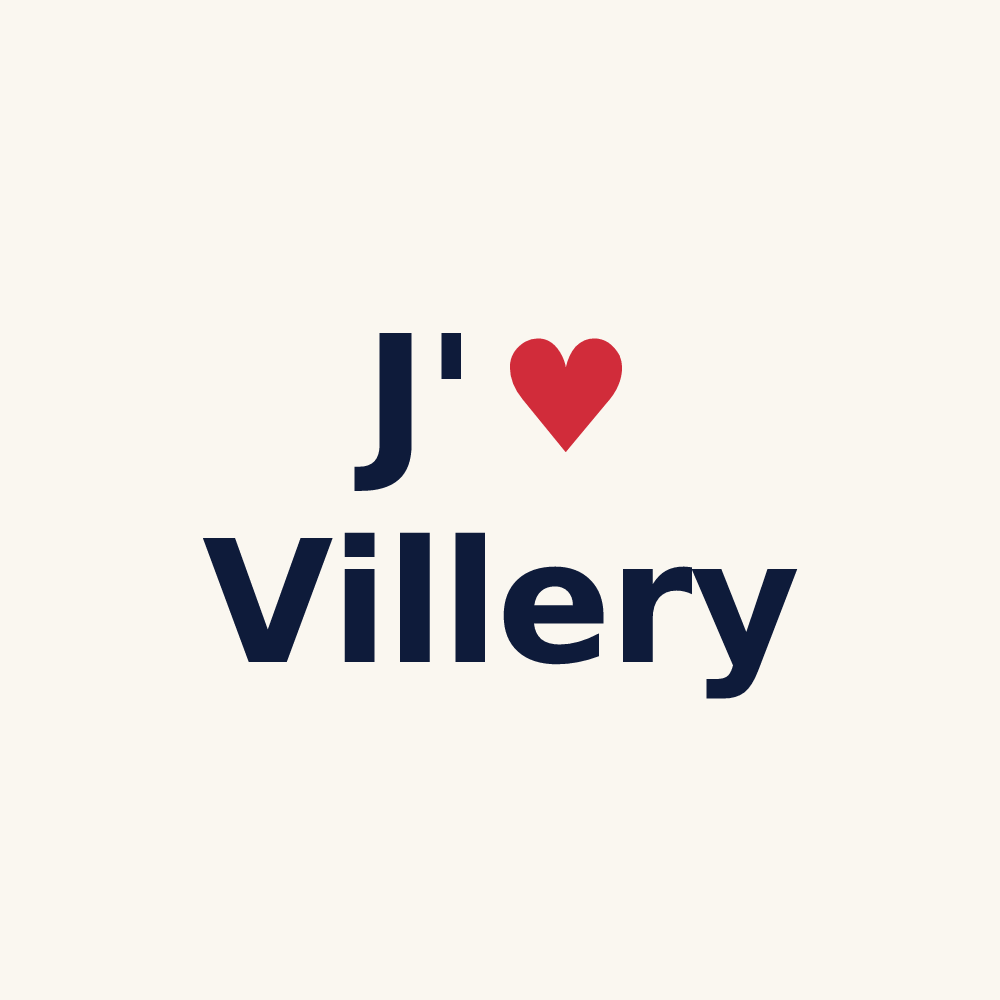 Tasse personnalisée Villery — design J'aime Villery