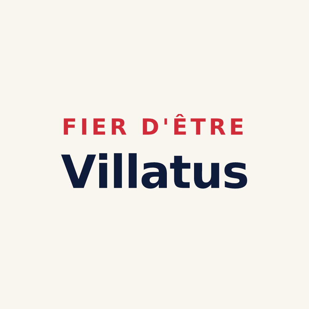 Tasse « Fier d'être Villatus » — design pour Villes