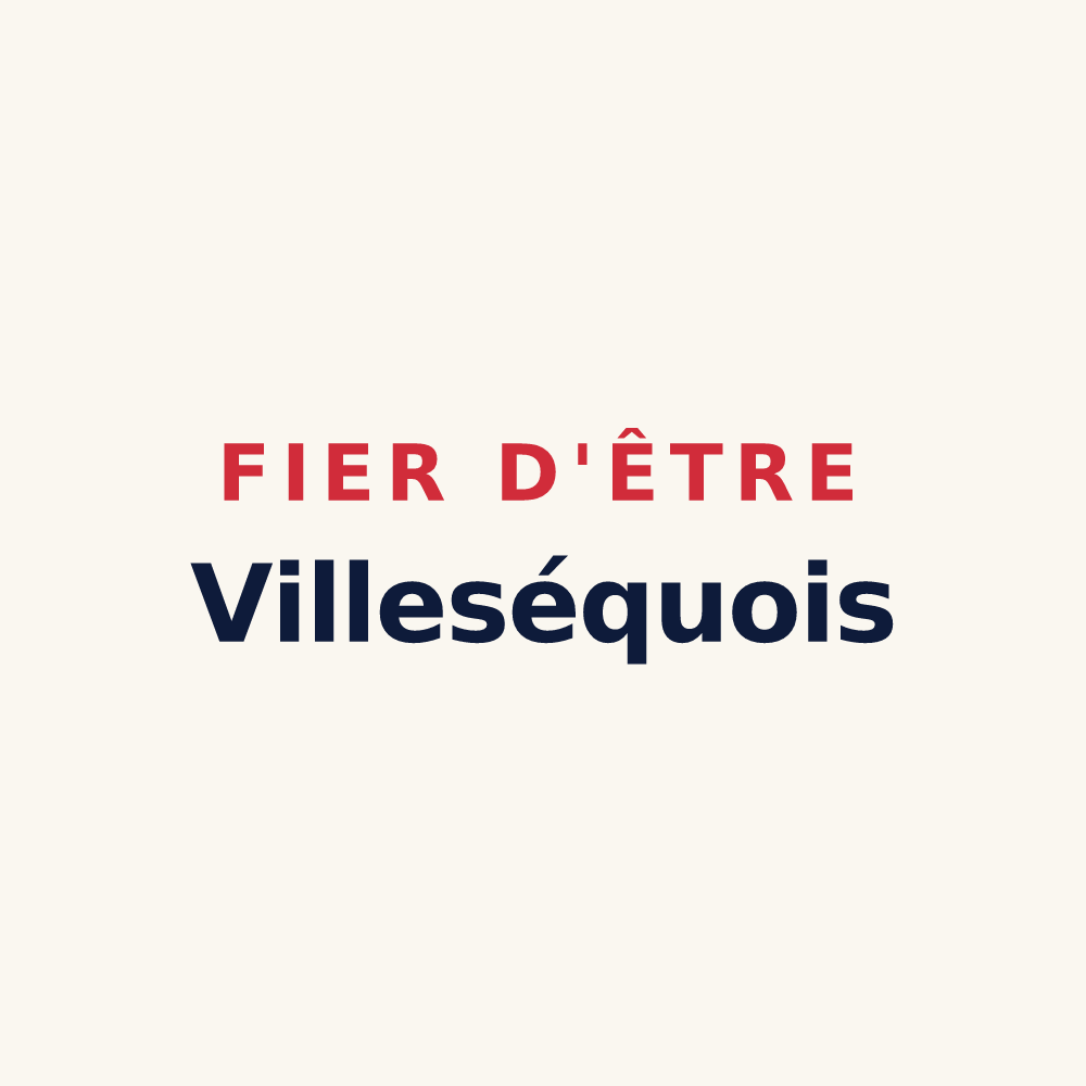 Tasse « Fier d'être Villeséquois » — design pour Villesèquelande