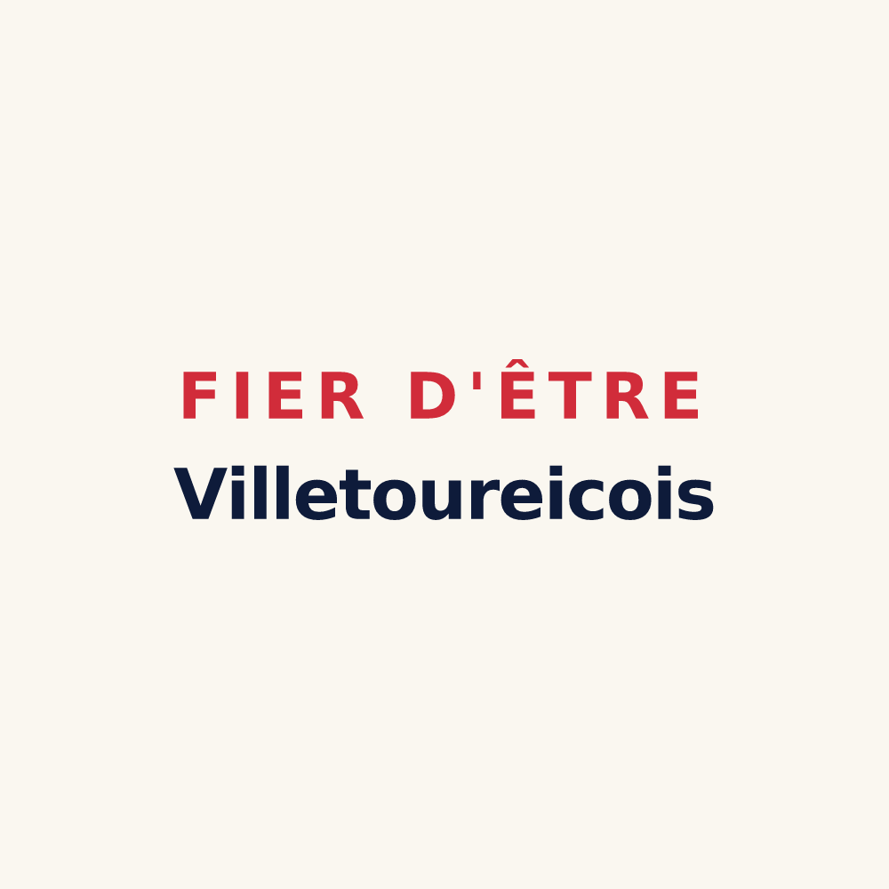 Tasse « Fier d'être Villetoureicois » — design pour Villetoureix
