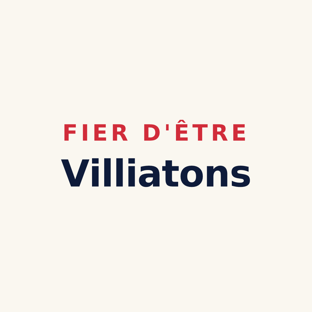 Tasse « Fier d'être Villiatons » — design pour Villié-Morgon