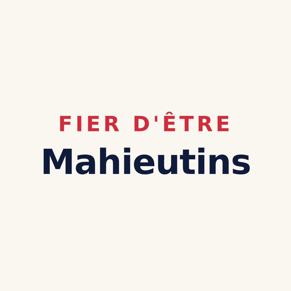 Tasse « Fier d'être Mahieutins » — design pour Villiers-le-Mahieu