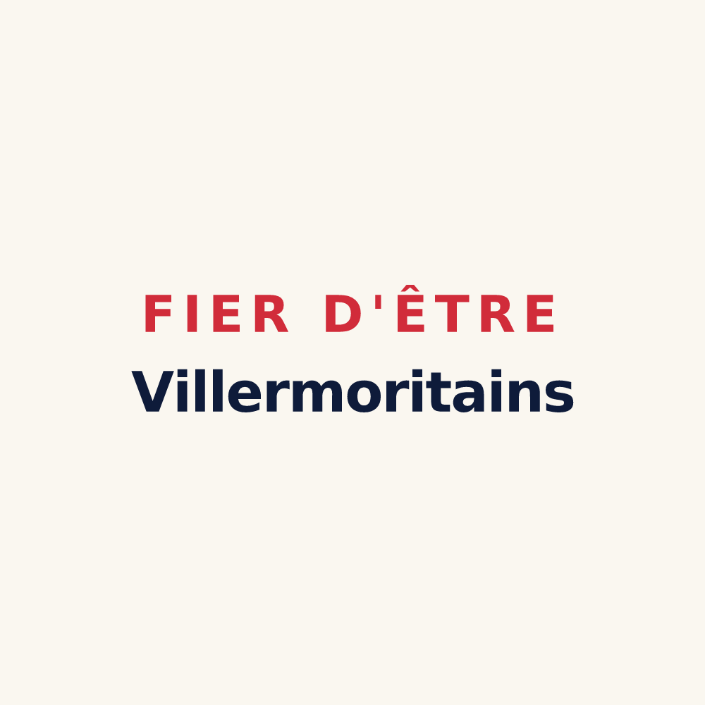 Tasse « Fier d'être Villermoritains » — design pour Villiers-le-Morhier