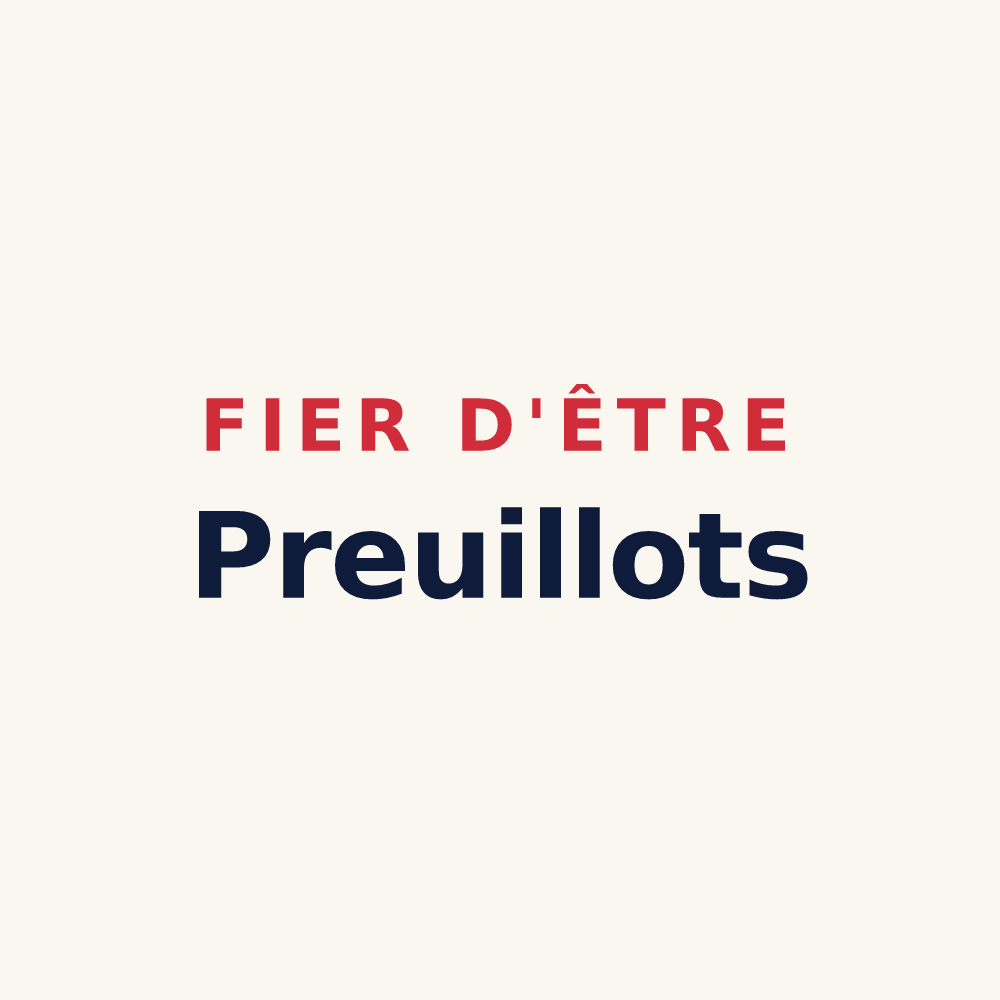 Tasse « Fier d'être Preuillots » — design pour Villiers-sous-Praslin