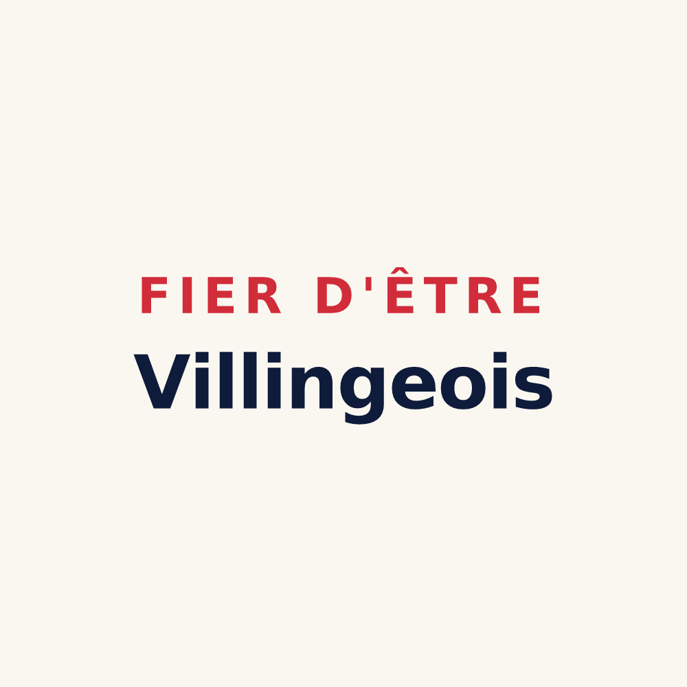 Tasse « Fier d'être Villingeois » — design pour Villing