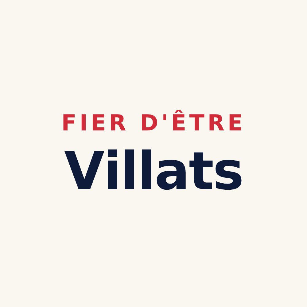 Tasse « Fier d'être Villats » — design pour Villy-le-Maréchal
