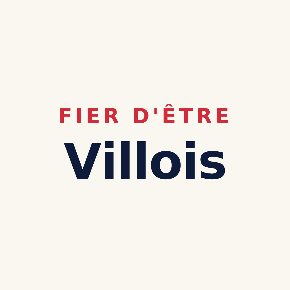 Tasse « Fier d'être Villois » — design pour Villy-le-Pelloux