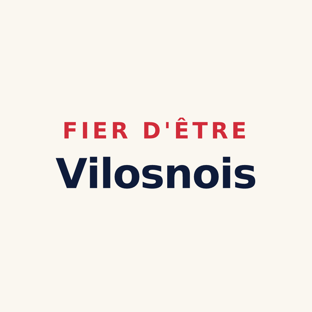 Tasse « Fier d'être Vilosnois » — design pour Vilosnes-Haraumont
