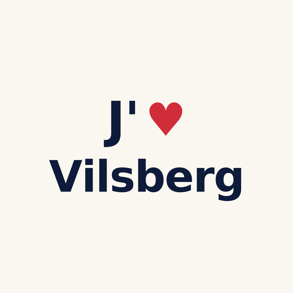 Tasse personnalisée Vilsberg — design J'aime Vilsberg