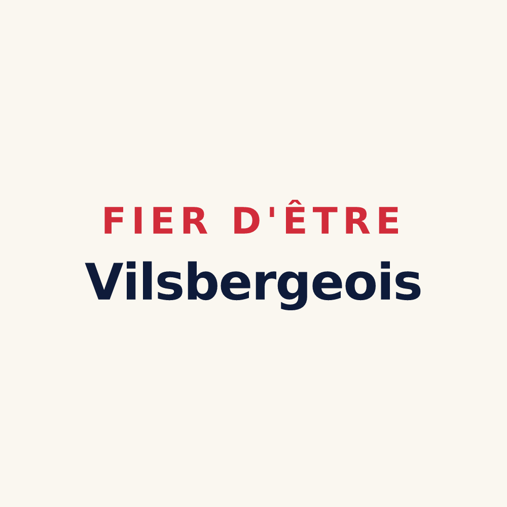 Tasse « Fier d'être Vilsbergeois » — design pour Vilsberg