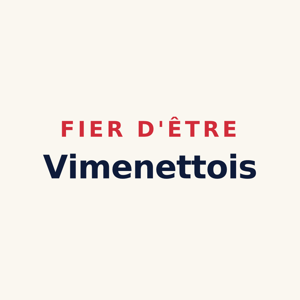 Tasse « Fier d'être Vimenettois » — design pour Vimenet