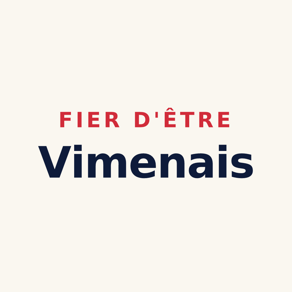 Tasse « Fier d'être Vimenais » — design pour Vimines
