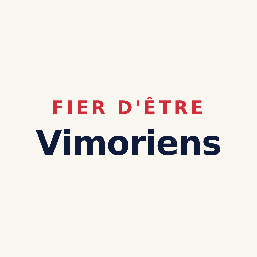 Tasse « Fier d'être Vimoriens » — design pour Vimory