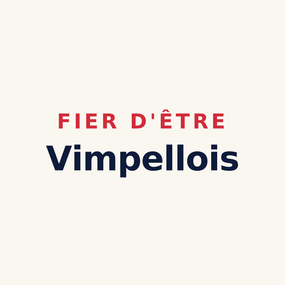 Tasse « Fier d'être Vimpellois » — design pour Vimpelles