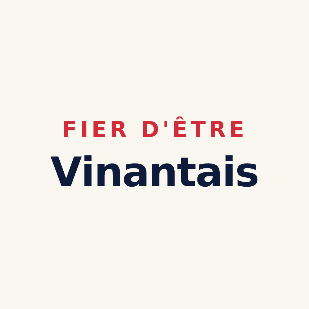 Tasse « Fier d'être Vinantais » — design pour Vinantes