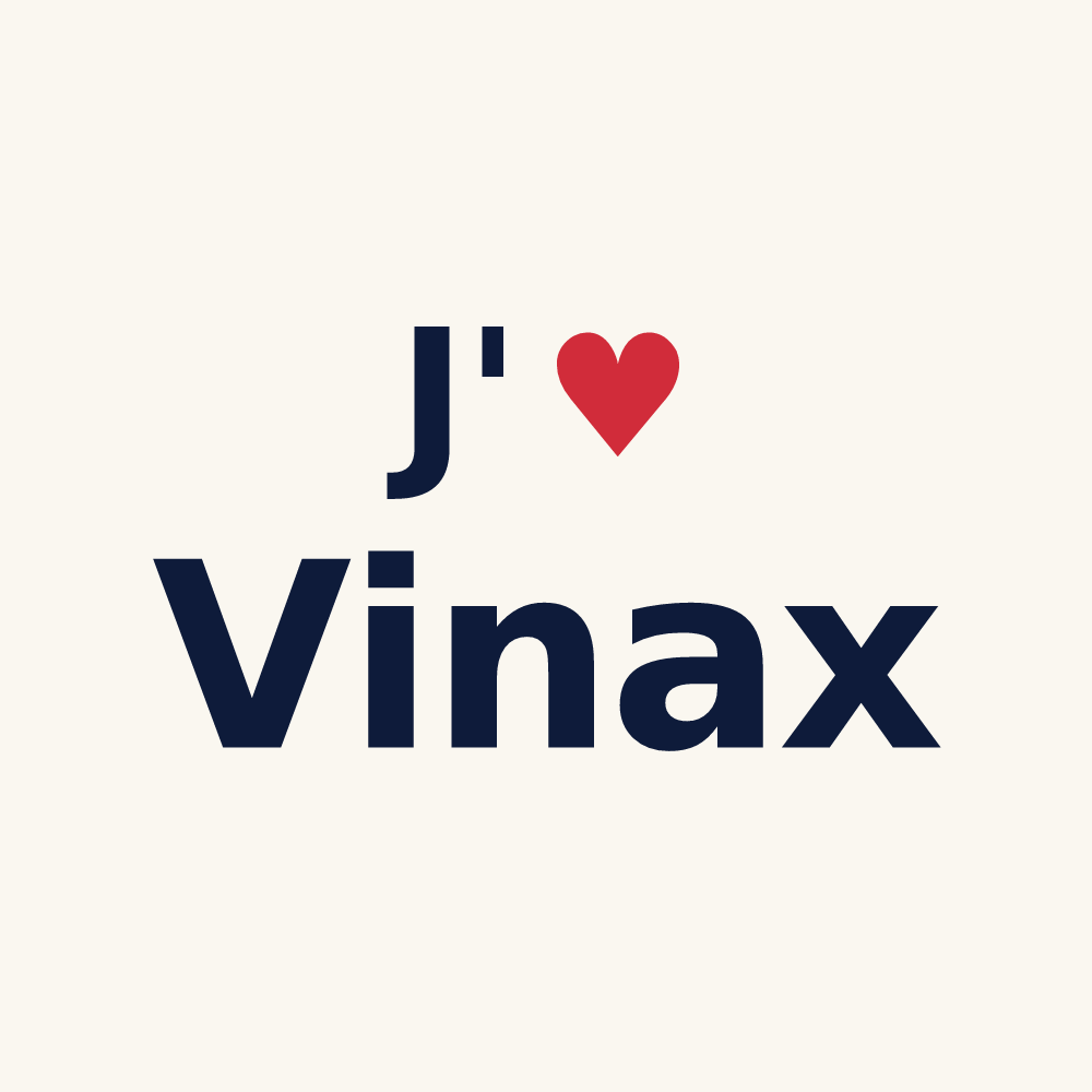 Tasse personnalisée Vinax — design J'aime Vinax