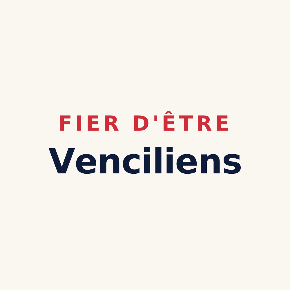 Tasse « Fier d'être Venciliens » — design pour Vincly