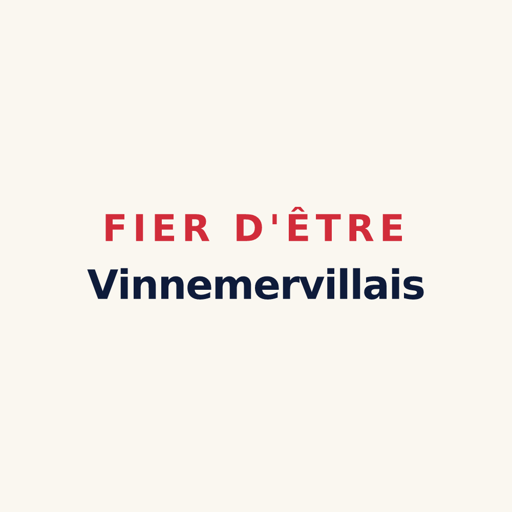 Tasse « Fier d'être Vinnemervillais » — design pour Vinnemerville