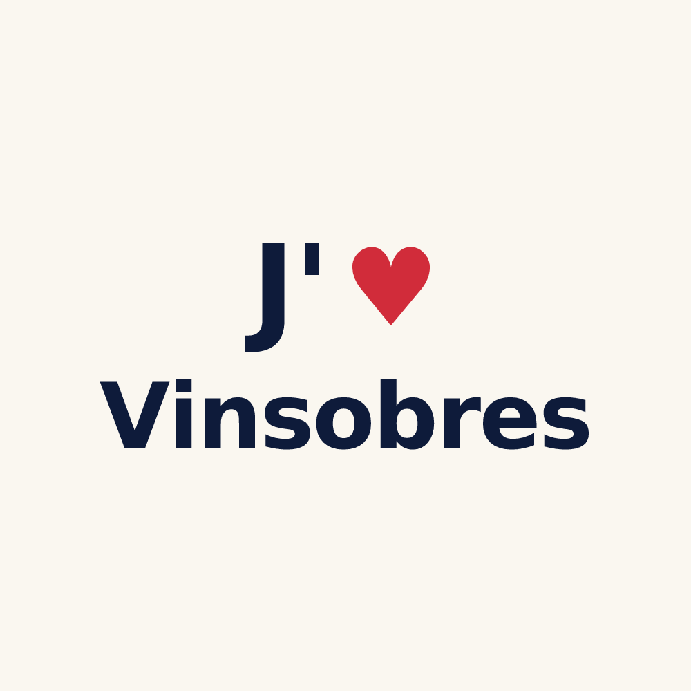 Tasse personnalisée Vinsobres — design J'aime Vinsobres